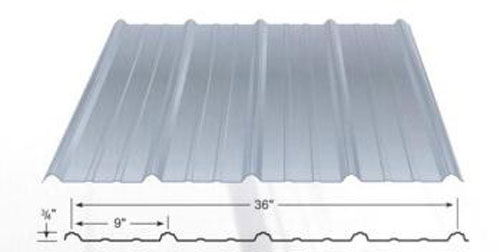 Exposed Fastener Steel Roofing Panels - Best Rib Profile